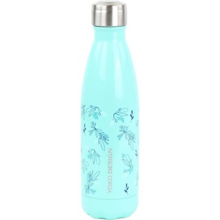 YOKO DESIGN - Bouteille isotherme de 500 ml au motif Primavera Bleu