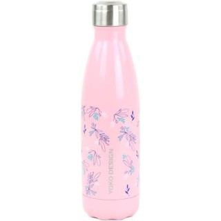 YOKO DESIGN - Bouteille isotherme de 500 ml au motif Primavera Rose