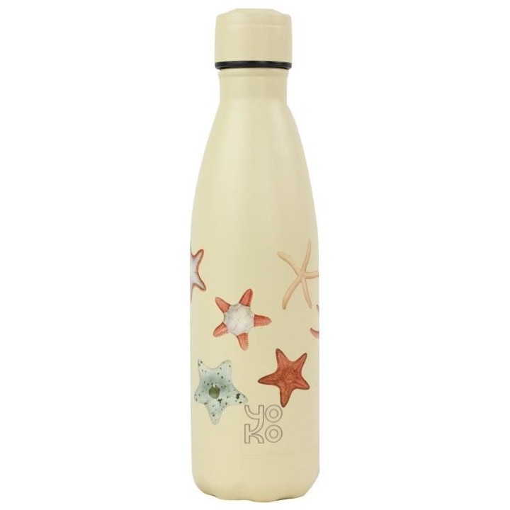 YOKO DESIGN - Bouteille isotherme de 500 ml motif Etoile de mer