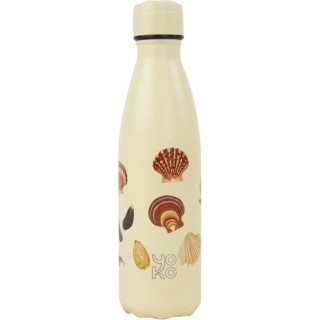 YOKO DESIGN - Bouteille isotherme de 500 ml motif Coquillages