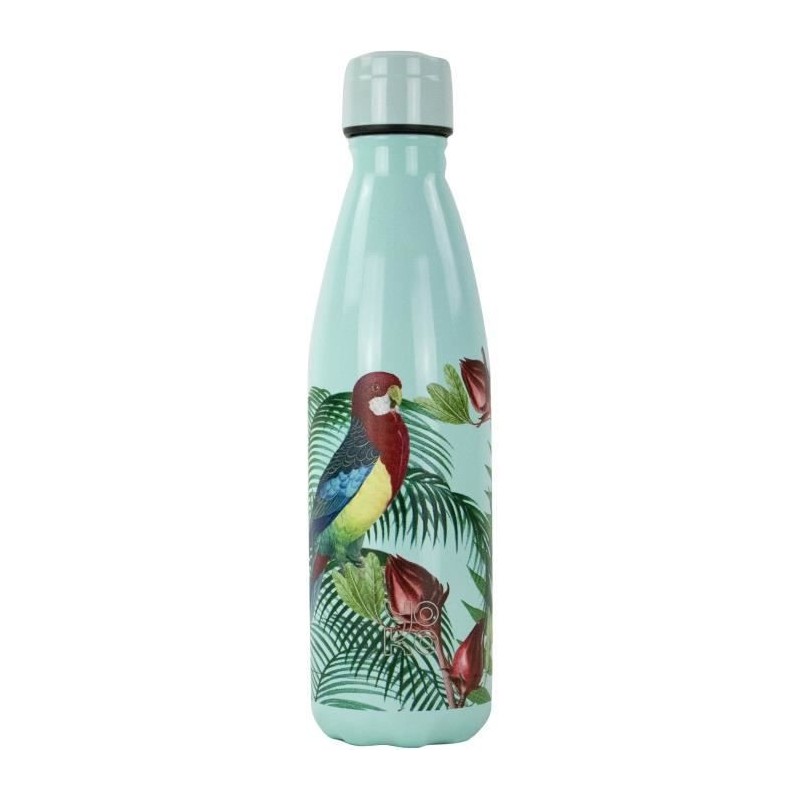 YOKO DESIGN - Bouteille isotherme de 500 ml motif Perroquet