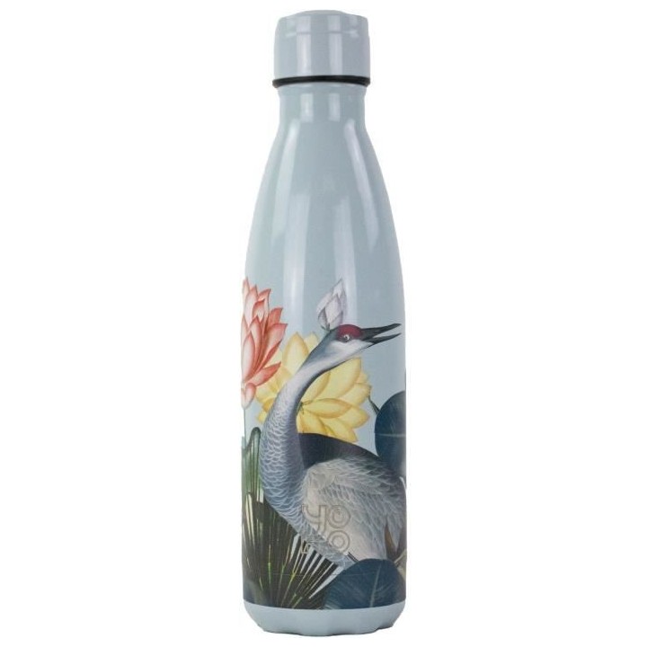 YOKO DESIGN - Bouteille isotherme de 500 ml motif Cygne