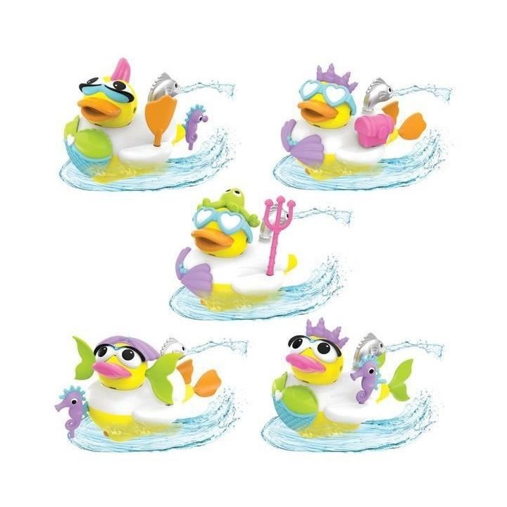 YOOKIDOO Jouet de bain - Caneton sirene