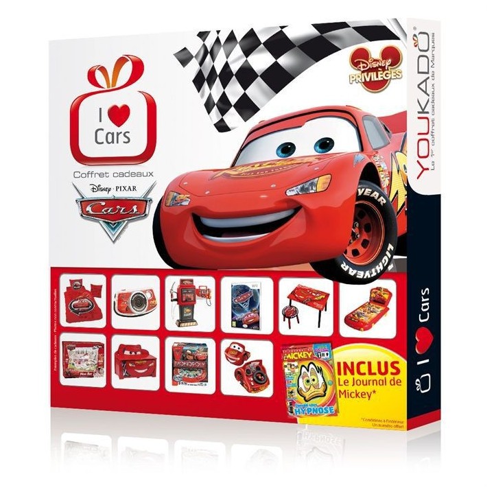 Coffret I Love Cars- Coffret Premium