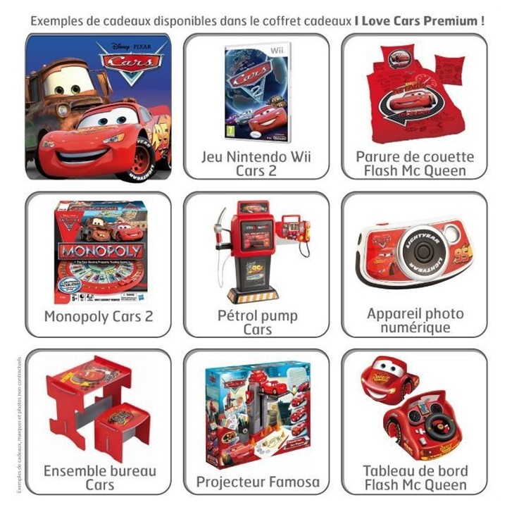 Coffret I Love Cars- Coffret Premium