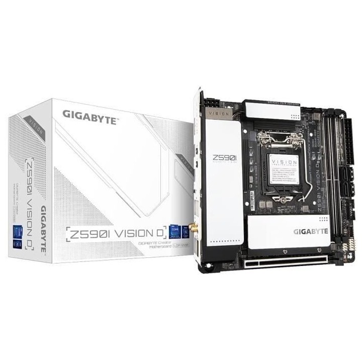 GIGABYTE - Carte mere Z590I VISION D
