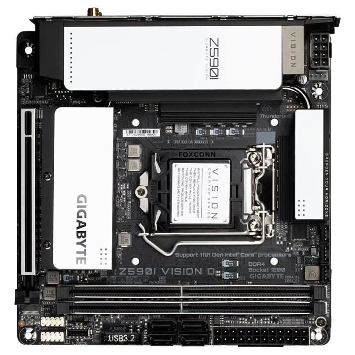 GIGABYTE - Carte mere Z590I VISION D