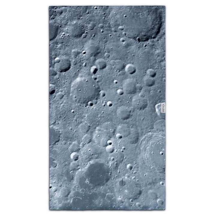 LEUS Serviette plage 148x84cm LUNAR BLACK