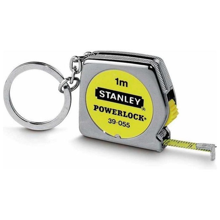 Mesure a ruban porte-clefs Powerlock STANLEY - 0-39-055 - 1 m x 6,35 m