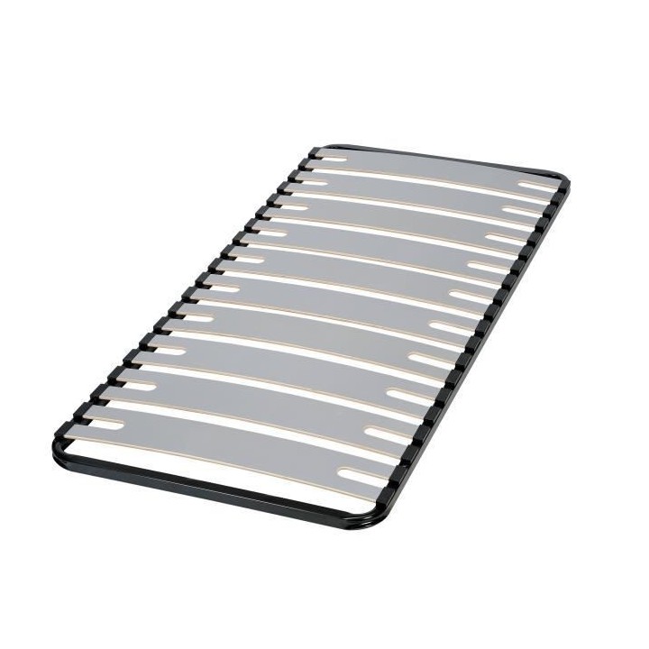 SEDAC OPTISIZE Sommier 90 x 190 cm - Tapissier a lattes - 4 cm