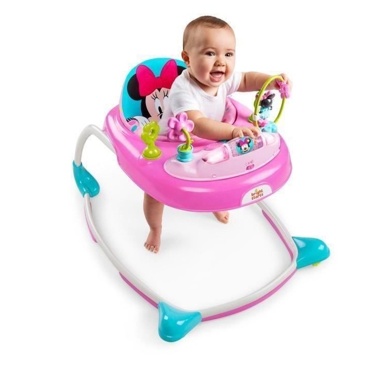Trotteur Player Peek-A-Boo Minnie - Lumineux et sonores - DISNEY BABY