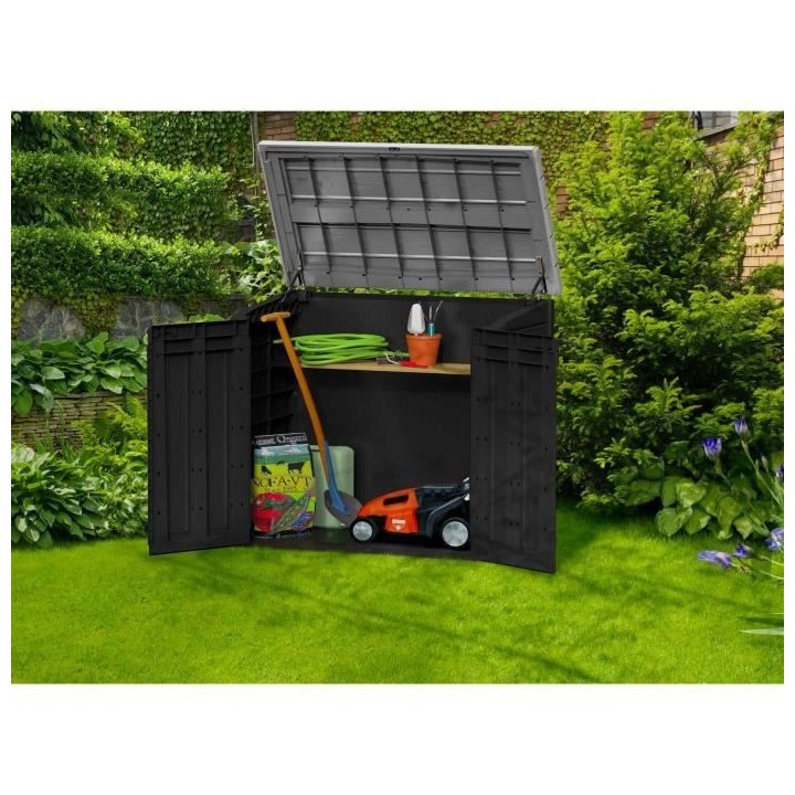 KETER Coffre de rangement extérieur en résine - 1200 L - Multifoncti