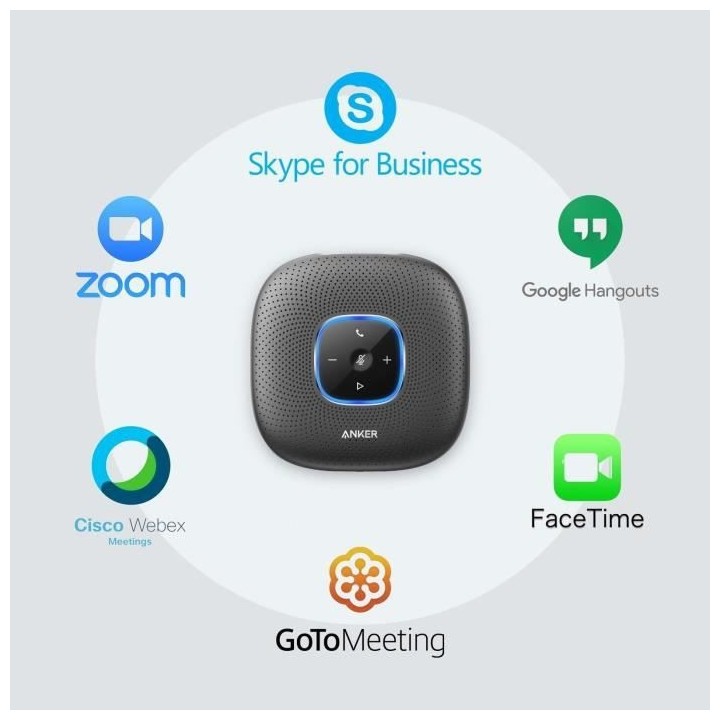 ANKER A3301G11 Soundcore PowerConf - Hauts-parleurs Noir