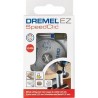 Starter Kit SpeedClic DREMEL SC406 (Accessoires dont Adaptateur et 2 Disques a Tronçonner les Métaux, Ø 38mm)