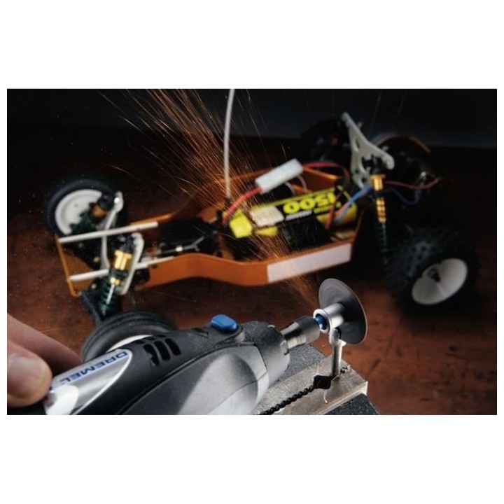 Starter Kit SpeedClic DREMEL SC406 (Accessoires dont Adaptateur et 2 D