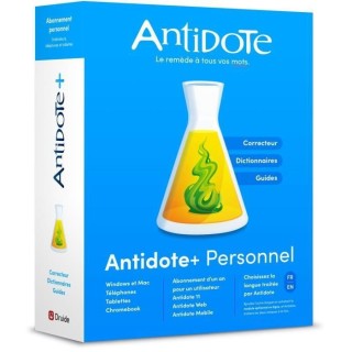 MYSOFT Antidote+ Personnel - Abonnement 1 an - 1 utilisateur (Antidote