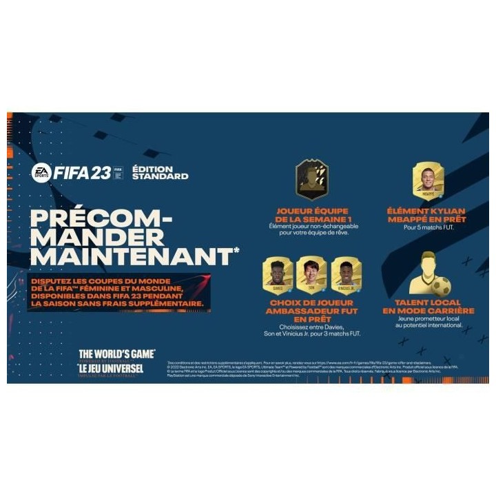FIFA 23 Jeu PS5