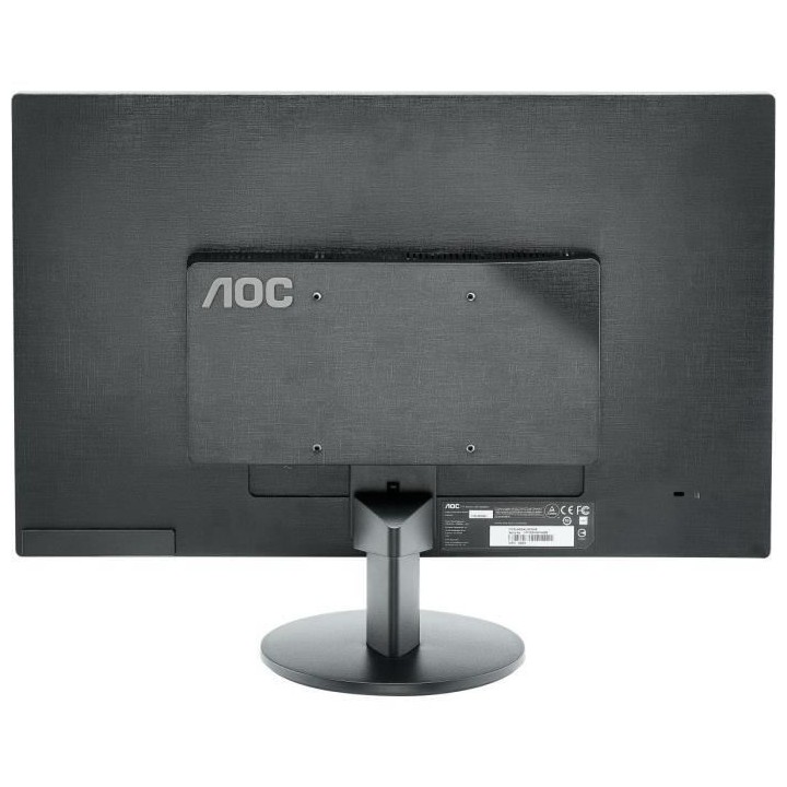 Ecran PC - AOC E2270SWHN - 22'' FHD - Dalle TN - 5 ms - VGA/HDMI 1.4