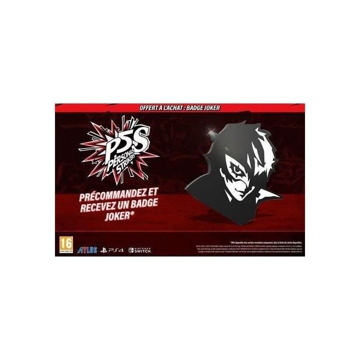 P5S Bonus de Précommande P5S Badge Joker