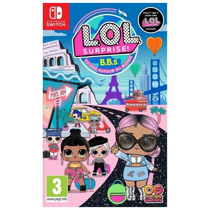 L.O.L. Surprise! B.B.s VOYAGE AUTOUR DU MONDE Jeu Switch