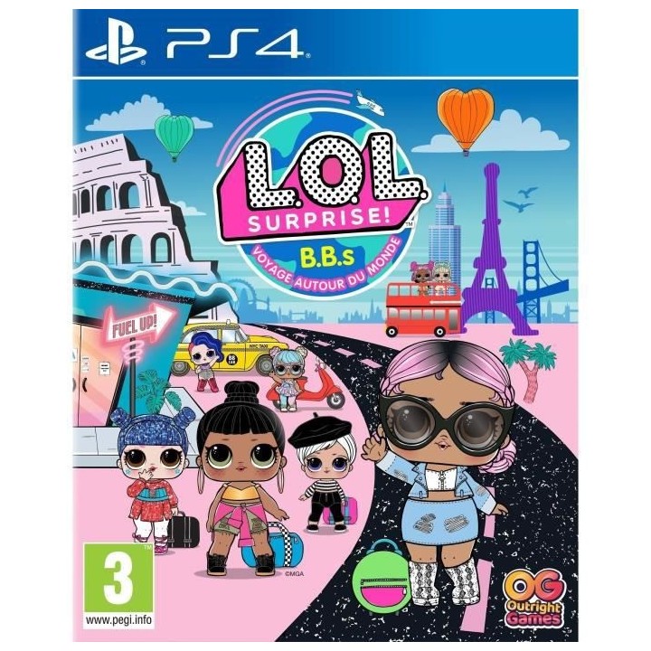 L.O.L. Surprise! B.B.s VOYAGE AUTOUR DU MONDE Jeu PS4