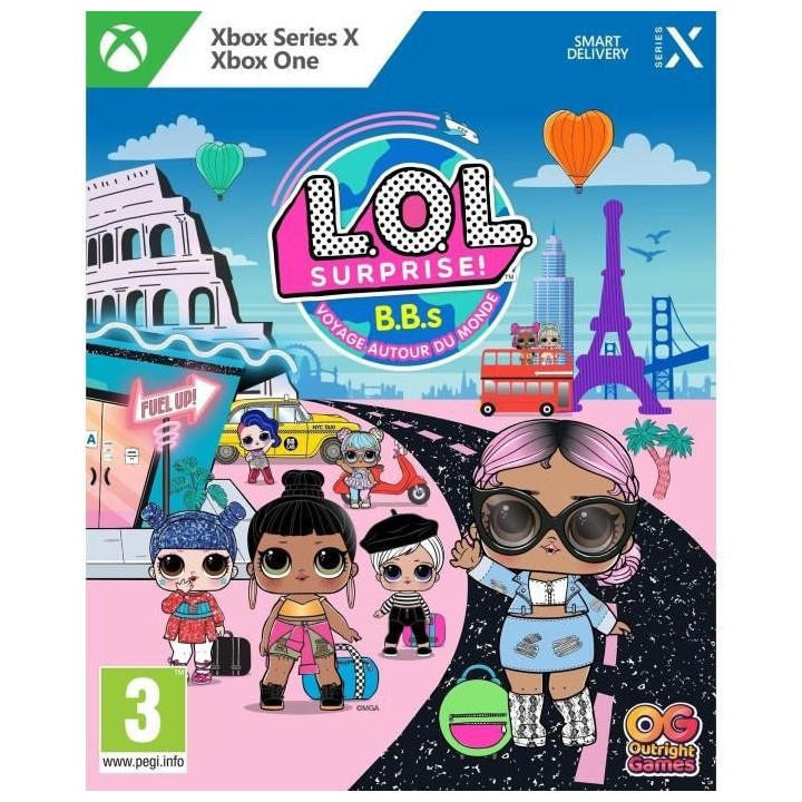 L.O.L. Surprise! B.B.s VOYAGE AUTOUR DU MONDE Jeu Xbox One et Xbox Ser