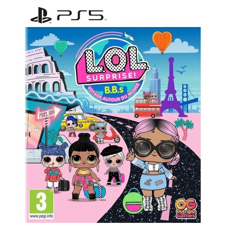L.O.L. Surprise! B.B.s VOYAGE AUTOUR DU MONDE Jeu PS5