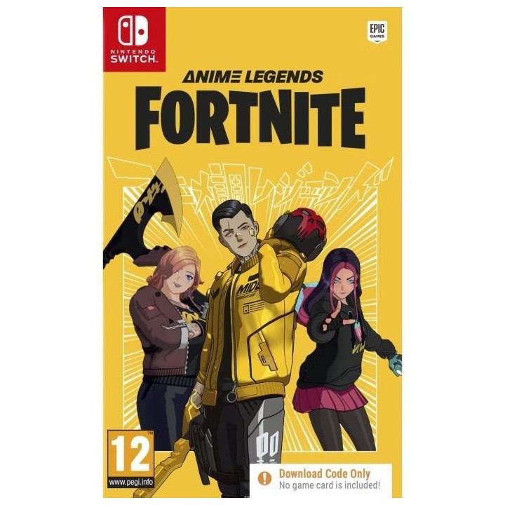 Fortnite Légendes Animées Jeu Switch