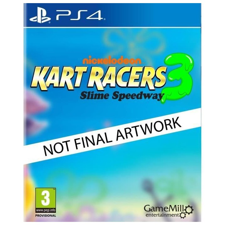 Nickelodeon Kart Racer 3 Slime Speedway Jeu PS4