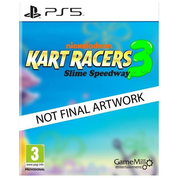 Nickelodeon Kart Racer 3 Slime Speedway Jeu PS5