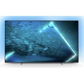 TV OLED - PHILIPS 55OLED707 - 55 (139cm) - 4K UHD - Ambilight 3 côté