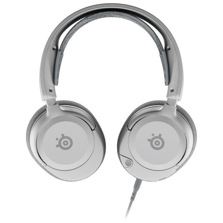 Casque-Micro Gaming - STEELSERIES - Arctis Nova 1 White - Filaire - Mu