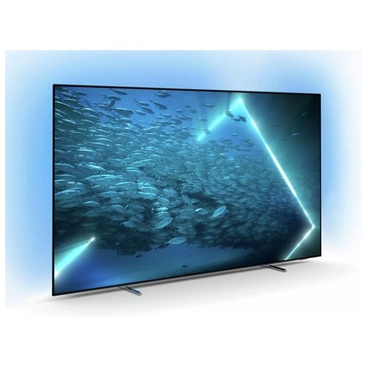 TV OLED - PHILIPS 65OLED707 - 65 (164cm) - 4K UHD - Ambilight 3 côté