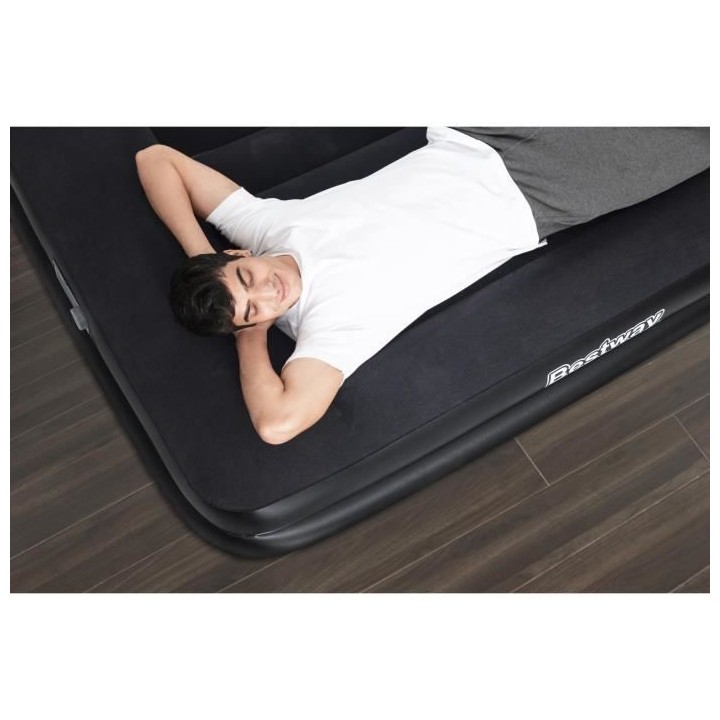 BESTWAY Lit gonflable matelas - 2 places - 203 x 152 x 46 cm - Avec po