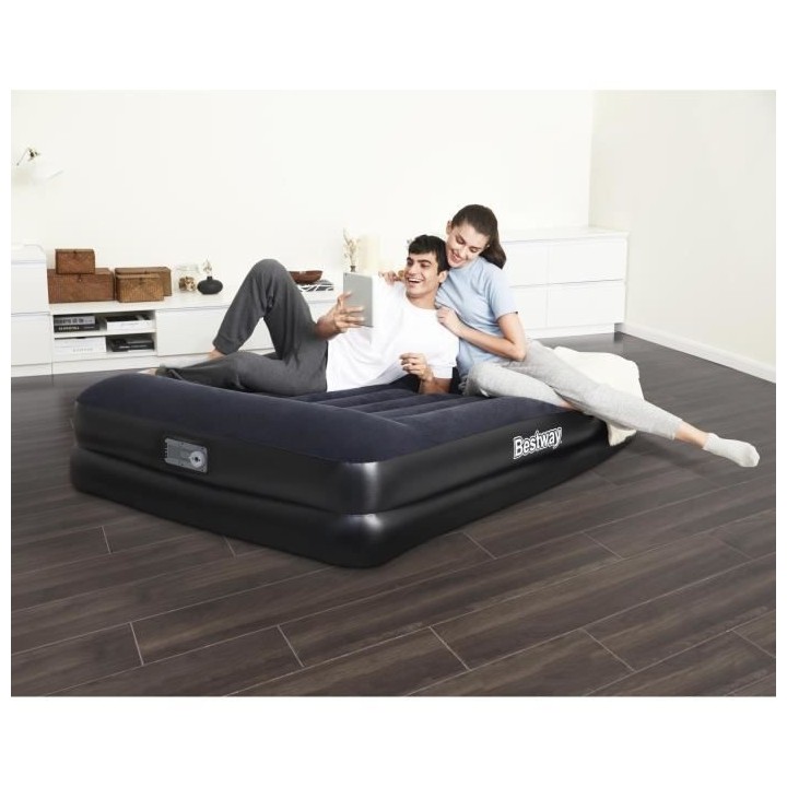 BESTWAY Lit gonflable matelas - 2 places - 203 x 152 x 46 cm - Avec po