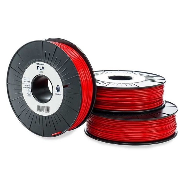 Ultimaker Cartouche de filament PLA - 2.85mm - Rouge - 750 g