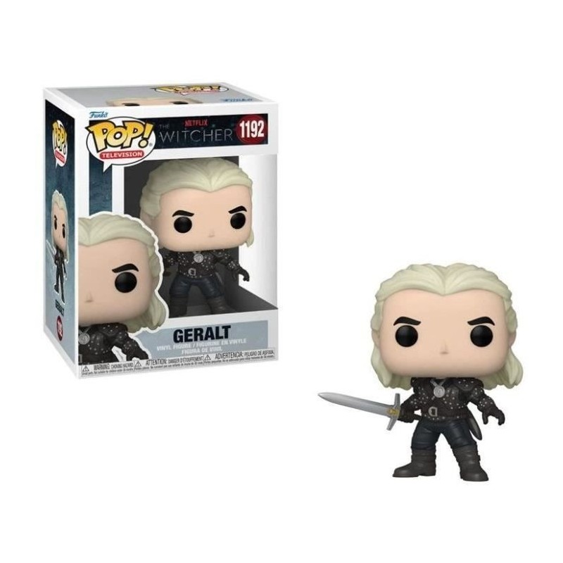 Figurine Funko Pop! TV : Witcher - Geralt w/Chase