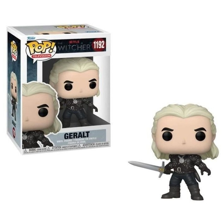 Figurine Funko Pop! TV : Witcher - Geralt w/Chase