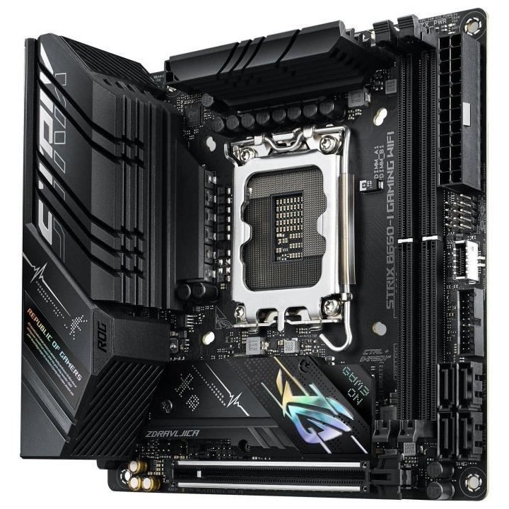 Carte Mere - ASUS - ROG STRIX B660-I GAMING WIFI - (90MB19C0-M0EAY0)