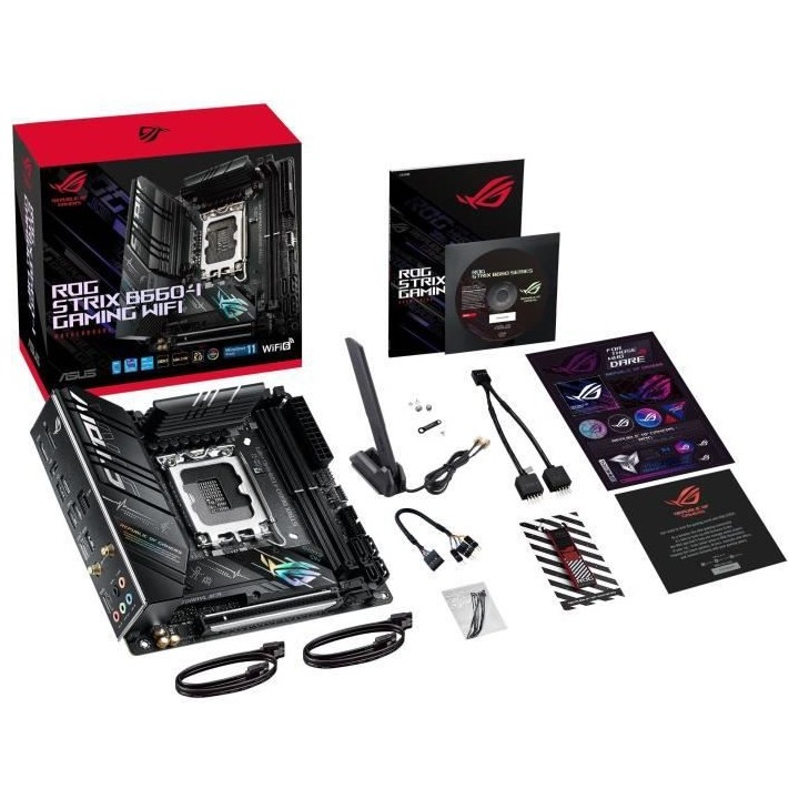 Carte Mere - ASUS - ROG STRIX B660-I GAMING WIFI - (90MB19C0-M0EAY0)