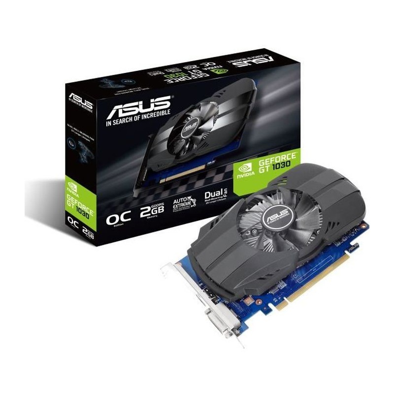 Asus Carte graphique GeForce GT 1030 - 2 Go - GDDR5