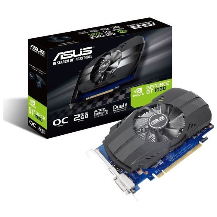 Asus Carte graphique GeForce GT 1030 - 2 Go - GDDR5