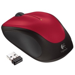 LOGITECH - Souris sans fil optique - M235 Rouge