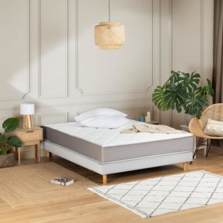 DEKODREAM Matelas Magnifique - 160x200cm - 22 cm - Ressorts ensachés