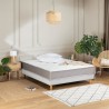 DEKODREAM Matelas Magnifique - 160x200cm - 22 cm - Ressorts ensachés et mémoire de forme - 5 zones de confort