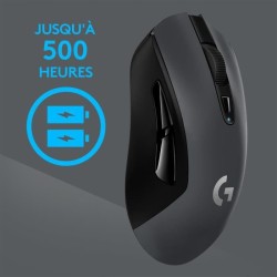 LOGITECH G - Souris gamer sans fil G603 - Noir