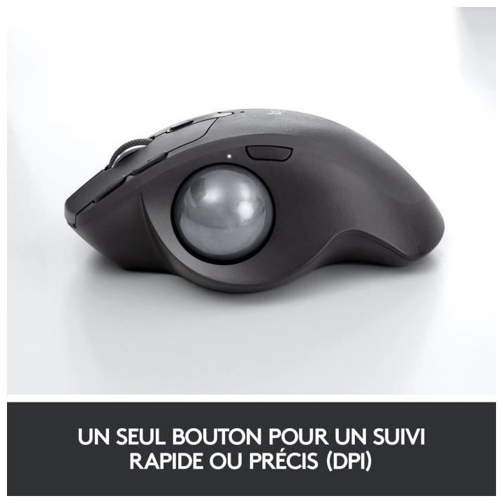 LOGITECH - Souris sans fil MX ERGO - Noir