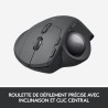 LOGITECH - Souris sans fil MX ERGO - Noir