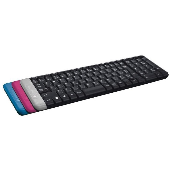LOGITECH - Clavier sans fil - K230 - AZERTY - Noir
