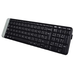 LOGITECH - Clavier sans fil - K230 - AZERTY - Noir